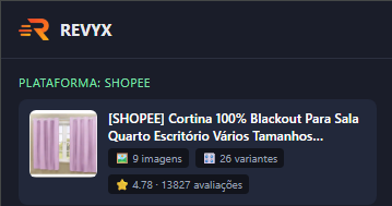 Faça em segundos